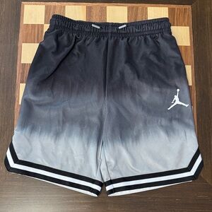 Nike Kids Gradient Black and Gray Shorts